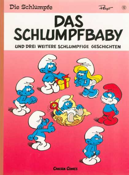 Die Schluempfe 11 - Smurfs - Smurfette - Present - Baby Smurf - Carisen Comics