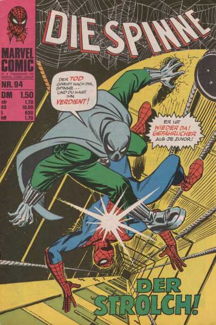 Die Spinne 117 - Spide Man - Marvel Comics - Web - Train Track - Masked Man