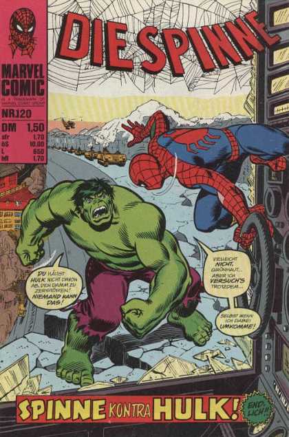 Die Spinne 143 - Hulk - Spiderman - Strong - Green - Sly