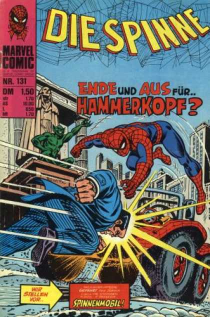 Die Spinne 154 - Marvel - Spiderqeb - Spider-man - Car - Hammerkopf