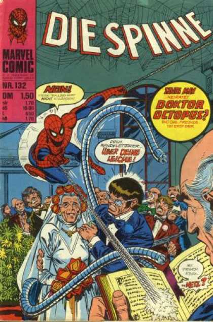 Die Spinne 155 - Superhero - Marvel - Spiderweb - Speech Bubble - Doktor Octopus