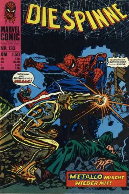 Die Spinne 156 - Die Spinne - Marvel Comic Nr 133 - Metallo Mischt Wieder Mit - Spiderman - Fistfight