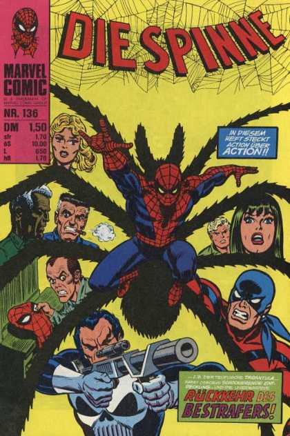 Die Spinne 159 - Marvel - Action - Gun - Shocked - Bestrafers