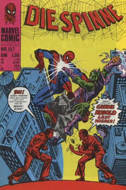 Die Spinne 160 - Marbel Comic - Spider Man - Green Goblin - Harry Osborn - Peter Parker