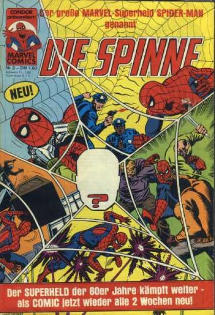Die Spinne 166 - No6-dm100 - Marvel Comics - Der Grobe Marvel-superheld Spider-man - Genannt