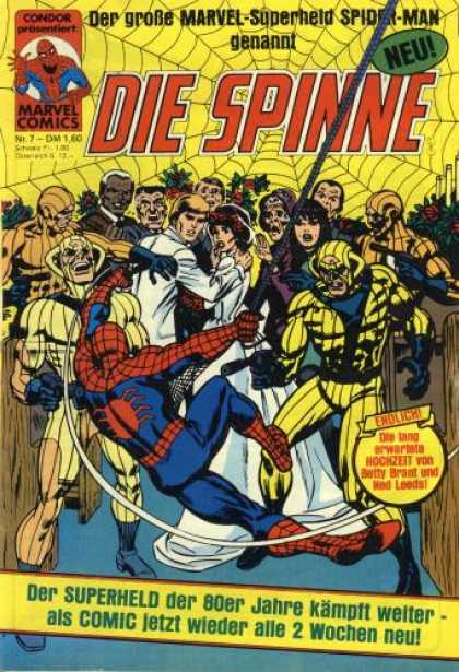 Die Spinne 167 - Marvel Comics - Spiderman - Web - Weding - Bride