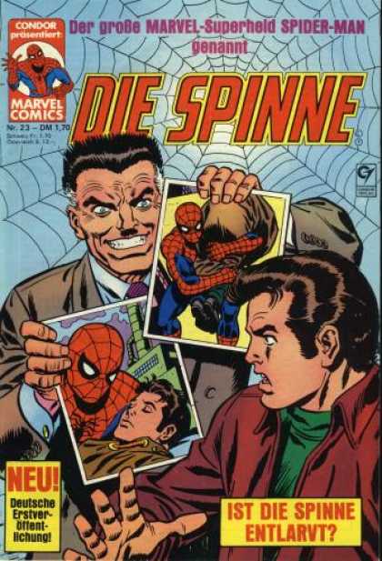Die Spinne 183 - Der Brobe Marvel-superheld Spider-man Nenannt - Photo - Nr 23 - Ist Die Spinne Entlarvt - Kidnap