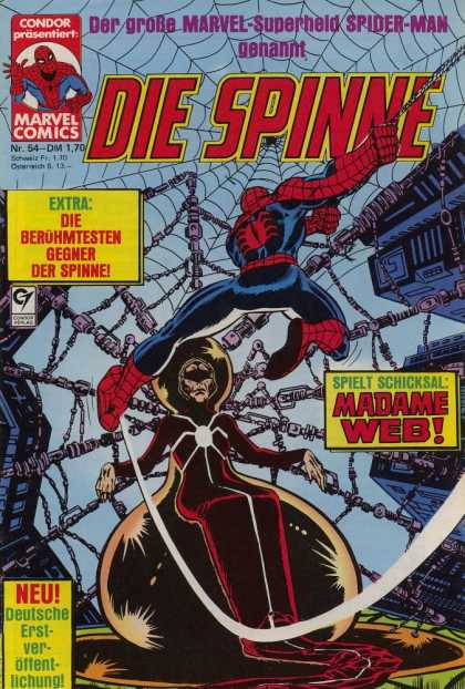 Die Spinne 214 - Spiderman - German - 54 - Web - Madame