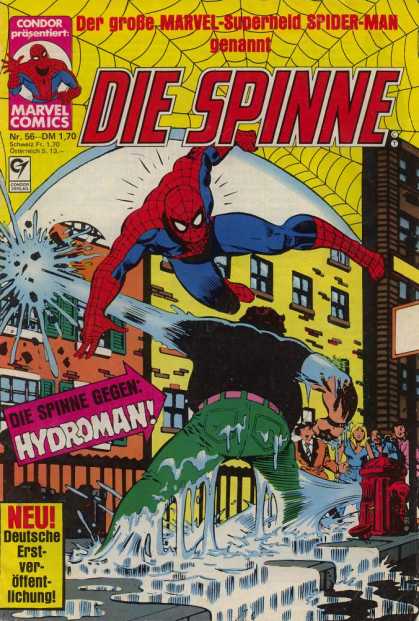 Die Spinne 216 - Marvel - Marvel Comics - Spider-man - Hydroman - Fight