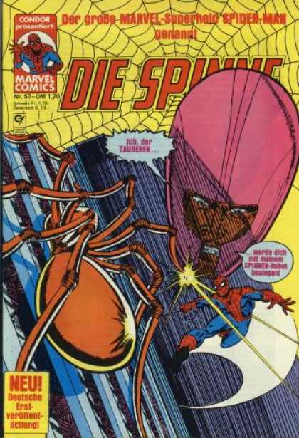 Die Spinne 217 - Der Grobe Marvel-superheld Spider-man Nenannt - Giant Spider - Ich Der Zauberen - Red Head - Web