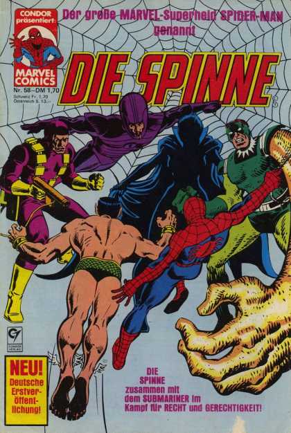 Die Spinne 218 - Spider Web - Spiderman - Hand Gun - Dark Enemy - Masked Nemesis