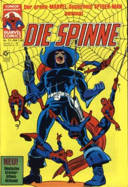 Die Spinne 231 - German - Marvel - Web - Gun - Blue