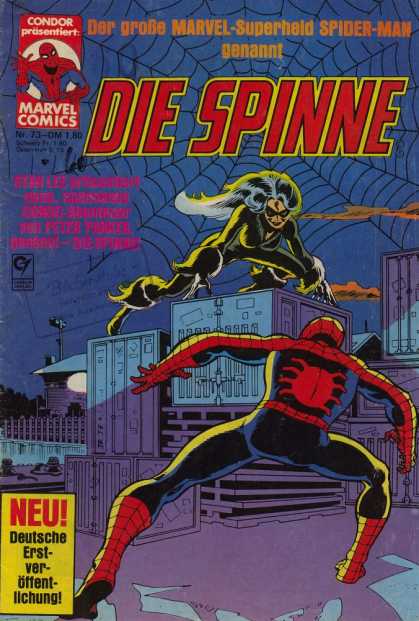 Die Spinne 233 - Spiderman - German - Spiderweb - Number 73 - City