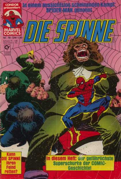 Die Spinne 238 - Spiderman - Giant Gorilla - Villians - Large Web - Fighting