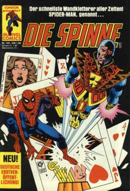 Die Spinne 263 - Playing Cards - Photo - Fly - Hero - Heart