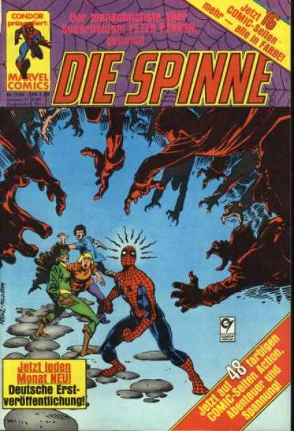 Die Spinne 264 - Condor - Marvel - Spiderweb - Outreached Hands - Rocks