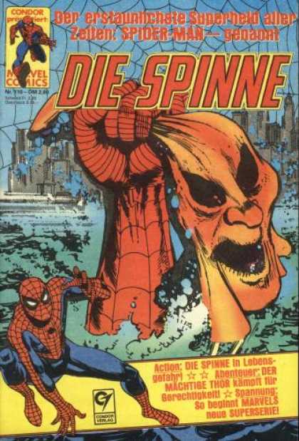Die Spinne 270 - Spider-man - Spiderweb - Fist - Mask - Superhero