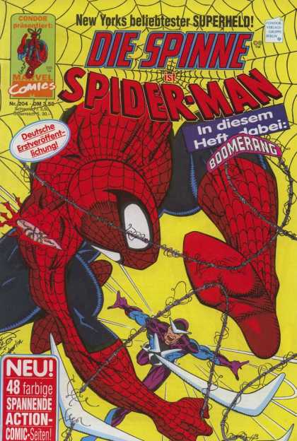 Die Spinne 364 - Spider-man - Barbed Wire - Boomerang - Spider Web - Action