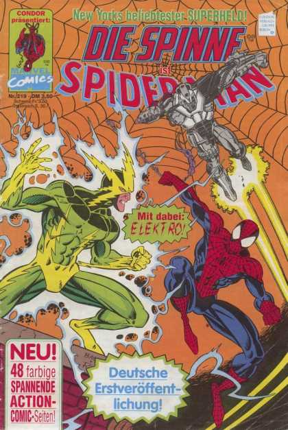 Die Spinne 379 - German - Elektro - Marvel - Iron Man - Web