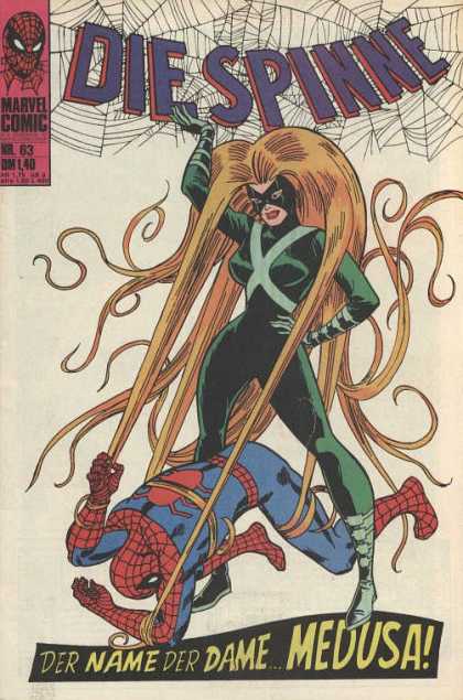 Die Spinne 86 - Spiderman - Medusa - 63 - Spiderwebs - Blonde Hair