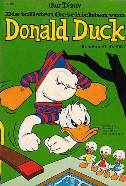 Die Tollsten Geschichten von Donald Duck 10 - Missed The Pool - High Dive - Tree Branch - Moon Over The Pool - Man At The Pool