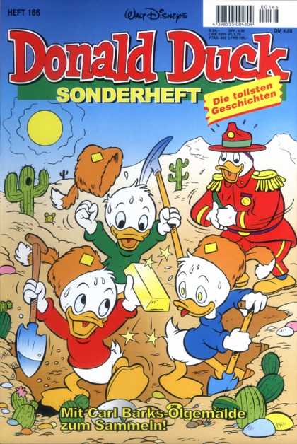 Die Tollsten Geschichten von Donald Duck 166 - Prospecting For Gold - Cactus - Pick-ax - Shovel - Desert