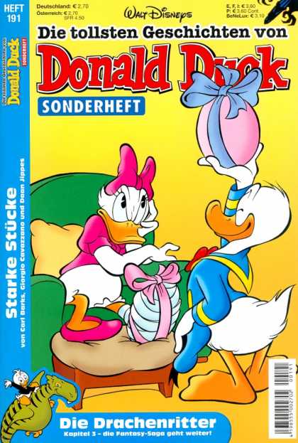 Die Tollsten Geschichten von Donald Duck 191 - Dazy - Sonderheft - Walt Disneys - Present - Die Drachenritter