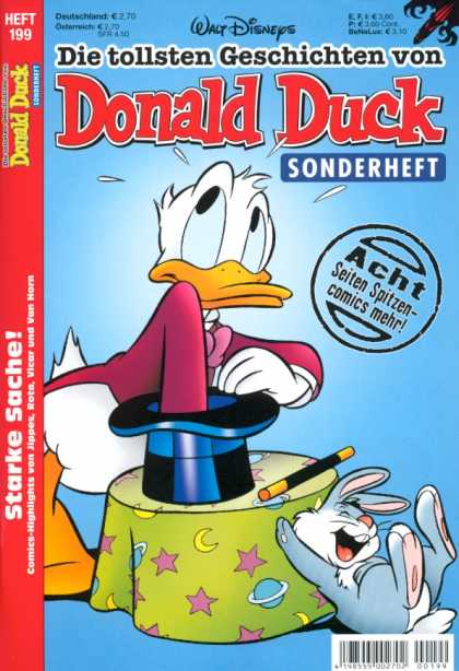 Die Tollsten Geschichten von Donald Duck 199 - Duck - Rabbit - Magic - Top Hat - Walt Disney