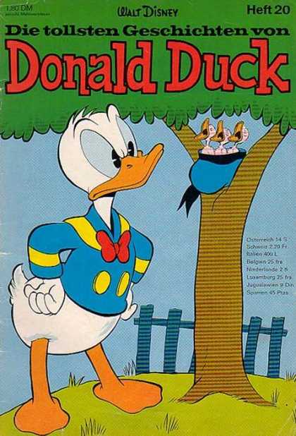 Die Tollsten Geschichten von Donald Duck 20 - Walt Disney - Heft 20 - Tree - Birds - Nest