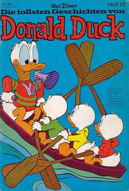 Die Tollsten Geschichten von Donald Duck 22 - Walt Disney - Heft - Ducks - Boat - Water