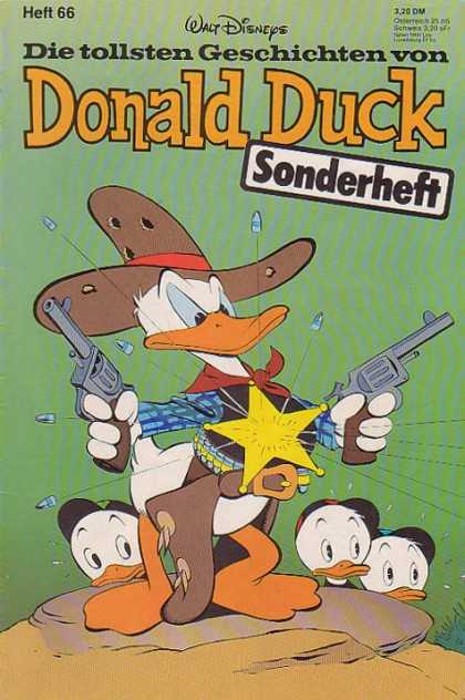 Die Tollsten Geschichten von Donald Duck 66 - Whos The Boss - Built Proof - Three Friends - Sheiff On The Job - My Hero