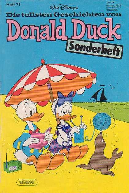 Die Tollsten Geschichten von Donald Duck 71 - A Day On The Beach - Relaxation - Boyfriend And Girlfriend - New Friend - Sunny Day