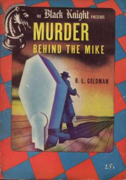 Digests - Murder Behind the Mike - R.l. Goldman