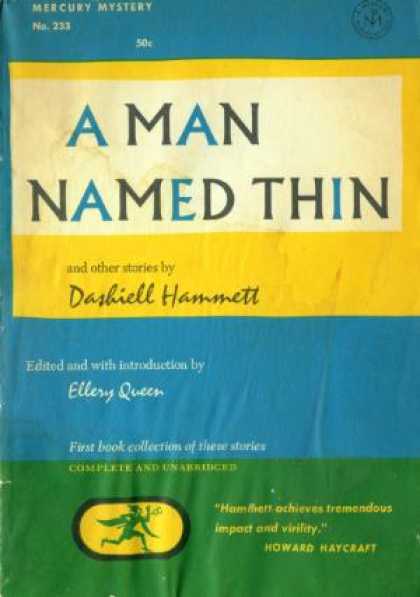 Digests - A Man Named Thin and Other Stories - Dashiell Hammett