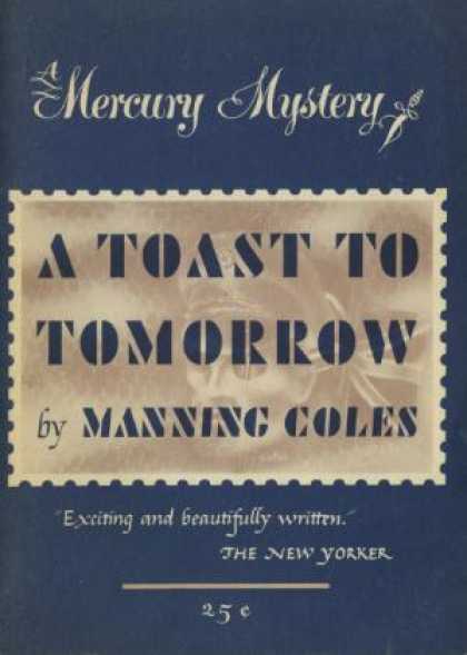 Digests - A Toast To Tomorrow - Manning Coles