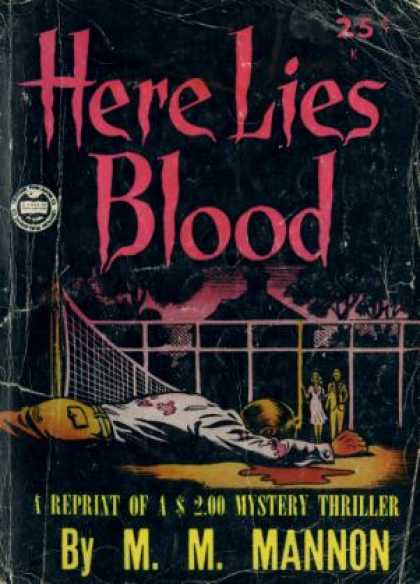 Digests - Here Lies Blood - M. M. Mannon