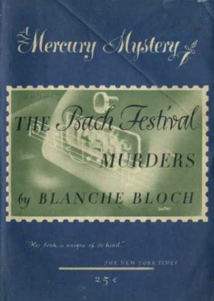 Digests - The Bach Festival Murders - Blanche Blooch