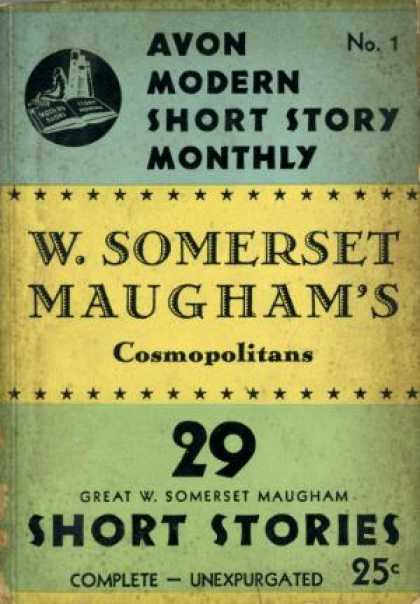 Digests - Cosmopolitans 29 Short Stories - W. Somerset Maugham