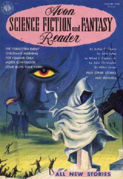 Digests - Avon Sf and Fantasy Reader 1953--january, #1 - Arthur C. Clarke, Charles L. Har