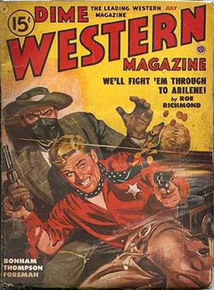 Dime Western Magazine - 7/1949