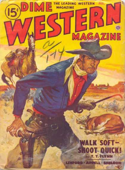 Dime Western Magazine - 2/1950