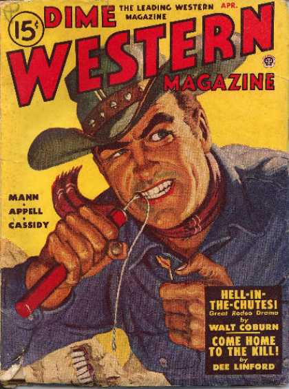 Dime Western Magazine - 4/1950