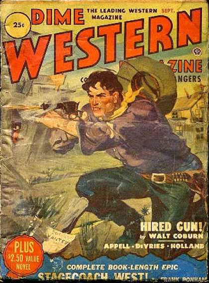 Dime Western Magazine - 9/1950