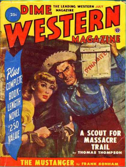 Dime Western Magazine - 7/1951