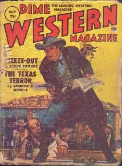 Dime Western Magazine - 10/1952