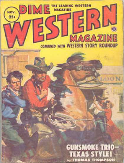 Dime Western Magazine - 11/1952