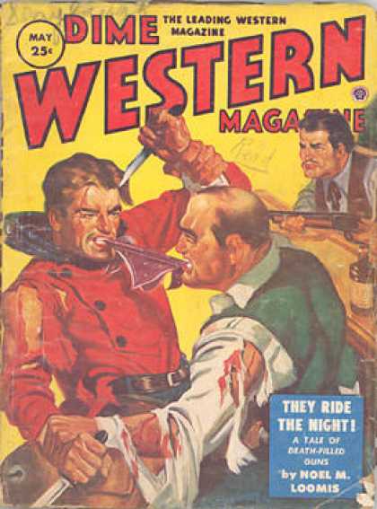 Dime Western Magazine - 5/1954