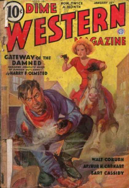 Dime Western Magazine - 11/1936