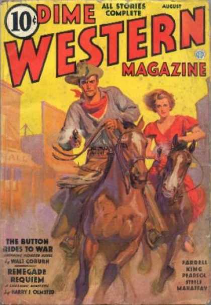 Dime Western Magazine - 8/1936