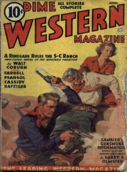 Dime Western Magazine - 4/1937